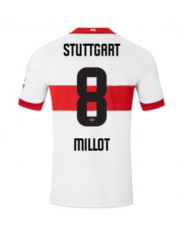 Stuttgart Enzo Millot #8 Domaci Dres 2024-25 Kratak Rukavima